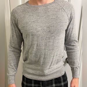 J.Crew Men’s Raglan Budded Crewneck Sweater *LIKE NEW*